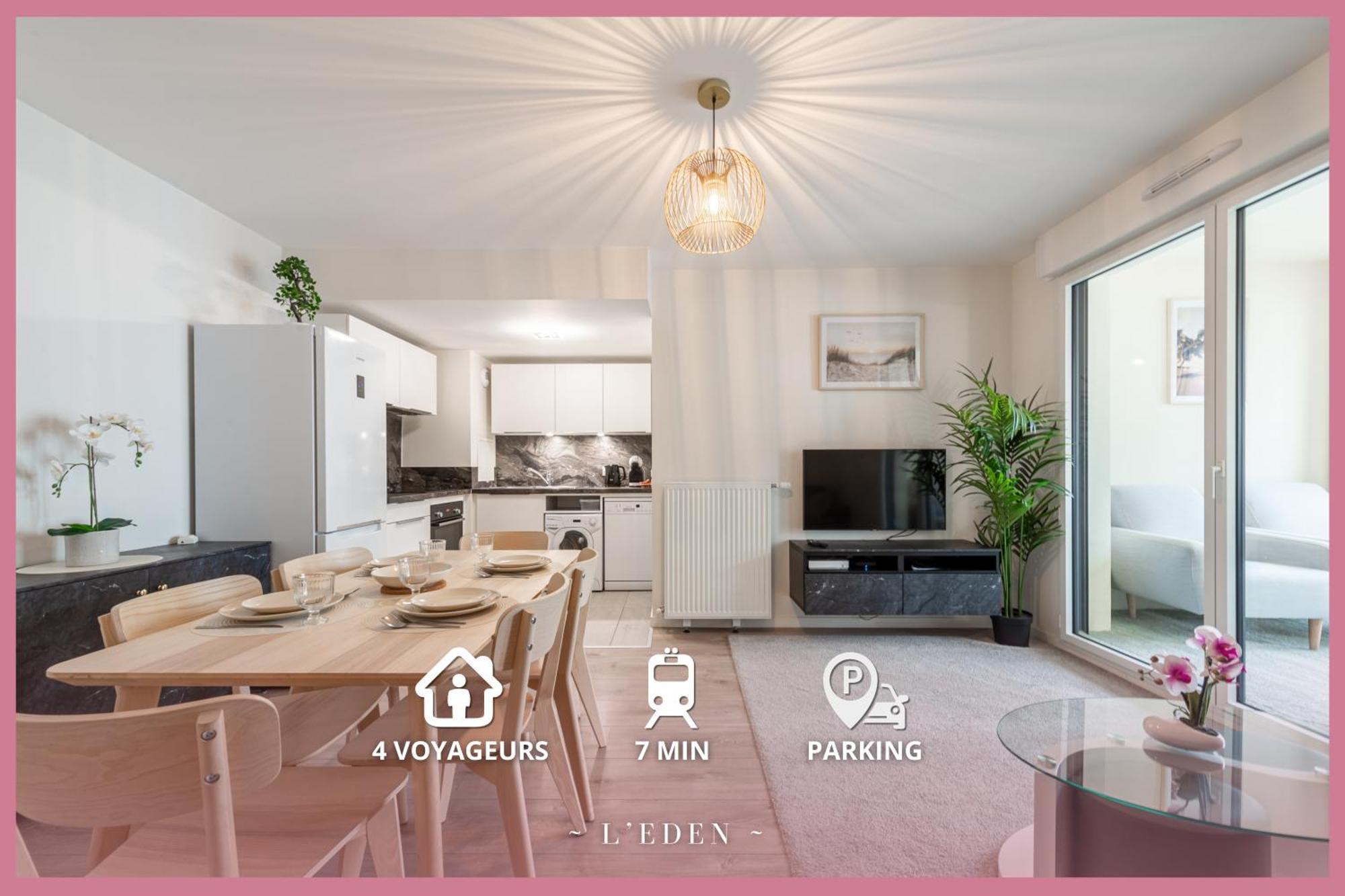 L'Eden - T2 Neuf Avec Loggia Et Parking Prive - Proche Rer A & Disneyland Chessy  Esterno foto
